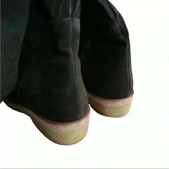 Free People Banks Black Over the Knee Noots - New without Box sz 37.5 - Picture 6 of 12